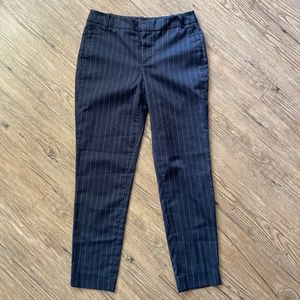 Zara Black Pinstripe Pants